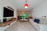 Apartamento Reformado, Beira Mar, Vista Mar, 2 Dormitórios sendo 2 Suítes, 1 Vaga, Pitangueiras, Guarujá/SP.