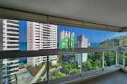 Apartamento Frente Mar, Varanda Gourmet, 2 Dormitórios (1 Suíte), 2 Vagas, Área de Lazer, Praia das Astúrias, Guarujá/SP