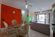 Apartamento Beira mar, 3 dormitórios (2 suítes), 2 vagas, lazer, Enseada, Guarujá/SP.