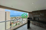 Apartamento com Varanda Gourmet - 2 Dormitórios (1 Suíte) - 2 Vagas - Área de Lazer - Enseada - Guarujá/SP