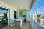 Apartamento Vista Mar, Varanda Gourmet, 3 dormitórios (1 suíte), 2 vagas, Astúrias, Guarujá/SP