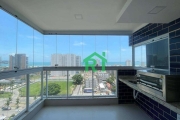 Apartamento Com Varanda Gourmet, 2 Dormitórios (1 Suíte), 2 Vagas, Área de Lazer, Enseada, Guarujá/SP