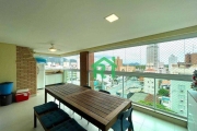 Apartamento Moderno, Varanda Gourmet, 3 Dormitórios (1 Suíte), 2 Vagas, Área de Lazer, Enseada, Guarujá/SP