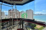 Apartamento com Varanda Gourmet, 4 Dormitórios (1 Suíte), 1 Vaga, Jardim Astúrias, Guarujá/SP