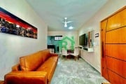 Apartamento beira mar, 2 dormitórios (1 suíte), Pitangueiras, Guarujá/SP.