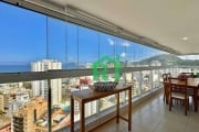 Apartamento Beira mar, 3 Dormitórios,( 1suite) 2 vagas, lazer - Enseada - Guarujá/SP