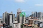 Apartamento vista ao mar 2 dormitórios à venda, 66 m² por R$ 350.000 - Praia da Enseada - Guarujá/SP