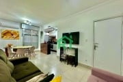 Apartamento reformado, beira mar, 2 dormitórios (1 suíte), 1 vaga, Pitangueiras, Guarujá/SP.