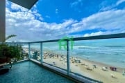 Apartamento Frente Mar, Vista Mar, 3 Dormitórios (1 Suíte), 2 Vagas, Pitangueiras, Guarujá/SP