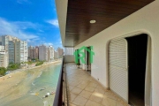 Apartamento Frente Mar, 3 Dormitórios (1 Suíte), 1 Vaga, Área de Lazer, Jardim Astúrias, Guarujá/SP