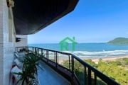 Apartamento  Frente Mar, 3 dormitórios (Suítes), 2 Vagas, Lazer, Praia do Tombo, Guarujá/SP