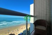 Apartamento frente Mar, 3 dormitórios, 2 Banheiros, 1 Vaga, Pitangueiras - Guarujá/SP