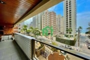 Apartamento com Vista mar, Varanda Gourmet, 4 Dormitórios (1 Suíte), 1 Vaga, Área de Lazer, Astúrias, Guarujá/SP