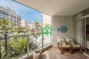 Apartamento Beira Mar, 3 dormitórios,( 3 Suítes) 2 Vagas, Lazer- Enseada -Guarujá/SP