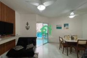 Apartamento com 3 dormitórios à venda, 90 m² por R$ 595.000,00 - Tombo - Guarujá/SP