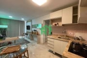 Apartamento com 1 dormitório à venda, 55 m² por R$ 410.000,00 - Pitangueiras - Guarujá/SP