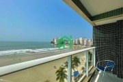 Apartamento Frente Mar, 3 Dormitórios(1 Suíte), 1 Vaga, Jardim Astúrias - Guarujá/SP