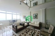 Apartamento frente mar com 4 dormitórios à venda, 170 m² por R$ 800.000 - Pitangueiras - Guarujá/SP