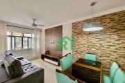 Apartamento Beira mar, 2 Dormitórios (1 Suíte),1 Vaga, Enseada, Guarujá/SP