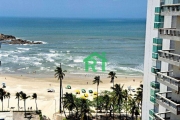 Apartamento com vista ao mar, com 3 Dormitórios (1 Suíte), 2 Vagas, Praia das Pitangueiras - Guarujá/SP