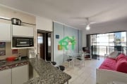 Apartamento com 2 Dormitórios (1 Suíte), 1 Vaga, Área de Lazer, Tombo, Guarujá/SP