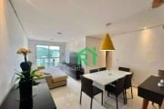 Apartamento Reformado, 3 Dormitórios (1 Suíte), 2 Vagas, Área de Lazer, Jardim Astúrias, Guarujá/SP