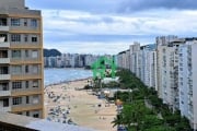 Apartamento com vista pro mar, 3 dormitórios (1 suíte), 115 m², à venda por R$ 650.000 - Pitangueiras - Guarujá/SP