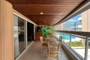 Apartamento com 4 dormitórios para alugar, 171 m² por R$ 10.000,00/mês - Enseada - Guarujá/SP