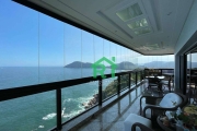 Apartamento Frente Mar, 4 Dormitórios (4 Suítes), 3 Vagas, Área de Lazer, Jardim Astúrias, Guarujá/SP