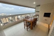 Apartamento com 3 dormitórios à venda, 142 m² por R$ 990.000,00 - Vila Guilhermina - Praia Grande/SP