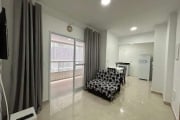 Apartamento com 1 dormitório para alugar, 50 m² por R$ 2.152,00 - Caiçara - Praia Grande/SP