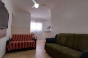 Apartamento com 1 dormitório para alugar, 45 m² - Vila Tupi - Praia Grande/SP