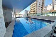 Apartamento com 2 dormitórios à venda, 74 m² por R$ 450.000,00 - Vila Assunção - Praia Grande/SP