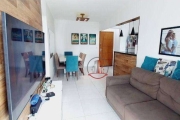 Apartamento com 2 dormitórios à venda, 65 m² por R$ 415.000,00 - Vila Guilhermina - Praia Grande/SP