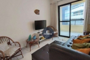 Apartamento Mobiliado, Vista Mar, com 2 dormitórios à venda, 60 m² por R$ 330.000 - Aviação - Praia Grande/SP