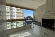 Apartamento de 3 dormitórios mobiliado em Praia Grande