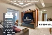 Apartamento com 3 dormitórios à venda, 119 m² por R$ 650.000,00 - Aviação - Praia Grande/SP