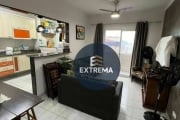 Apartamento Vista Mar com 1 dormitório à venda, 55 m² por R$ 310.000 - Caiçara - Praia Grande/SP