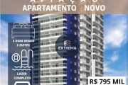 Apartamento Alto Padrão  NOVO com 3 dormitórios  sendo 2 Suites à venda, por R$ 795.000 - Aviação - Praia Grande/SP