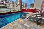 Apartamento com 2 dormitórios à venda, 75 m² por R$ 569.000 - Canto do Forte - Praia Grande/SP