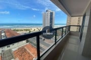 Apartamento com 2 dormitórios à venda, vista mar no bairro Mirim - Praia Grande/SP