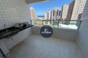 Apartamento com 2 dormitórios à venda, 77 m² por R$ 440.000 - Aviação - Praia Grande/SP