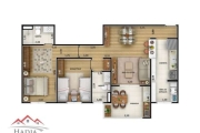 Apartamento a Venda no Residencial Soneto em Jundiaí SP.