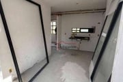 Apartamento com 2 dormitórios à venda, 37m² - Bairro Campestre - Santo André/SP