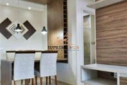 Apartamento com 2 dormitórios à venda, 52 m² por R$ 270.000,00 - Residencial Buriti - Sorocaba/SP