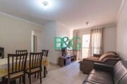 Apartamento com 3 dormitórios à venda, 69 m² por R$ 299.000 - Vila Camilópolis - Santo André/SP