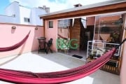 Cobertura com 2 dormitórios à venda, 82 m² por R$ 495.000 - Campestre - Santo André/SP