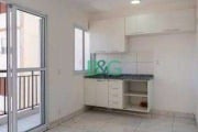 Apartamento com 1 dormitório à venda, 28 m² por R$ 269.000 - Brás - São Paulo/SP