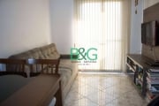 Apartamento com 2 dormitórios para alugar, 50 m² por R$ 2.560,00/mês - Vila Palmeiras - São Paulo/SP