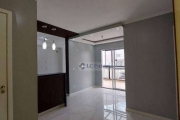 Apartamento em Cotia, condomínio fechado com 3 dormitórios à venda, 62 m² por R$ 370.000 -  Raízes Eco Clube - Cotia/SP